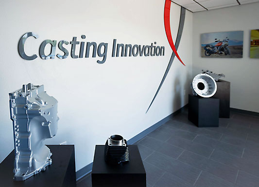 Pace Lobby with Casting Innovation sign